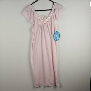 Vintage Especially You Women's Nightgown Pink Size Medium